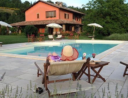 agriturismo la rosa tea - esterno piscina relax